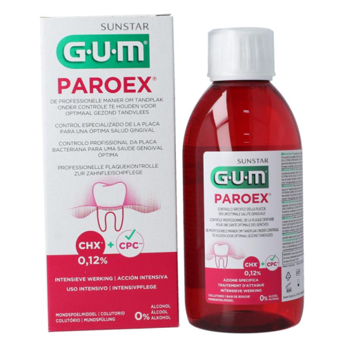 300 Ml GUM Paroex Mondspoelmiddel Kortdurende Behandeling