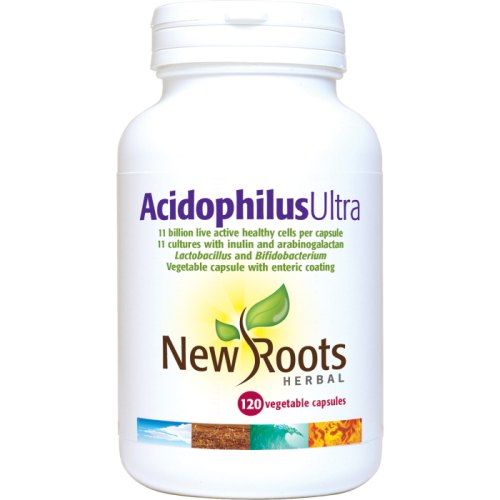 120 capsules New Roots Herbal Acidophilus Ultra