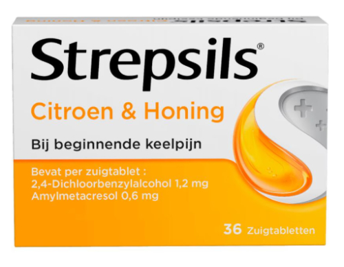 Strepsils Citroen Honing 36 lozenges