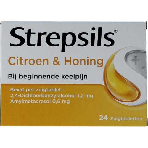 24 Lutschtabletten Strepsils Citroen Honing