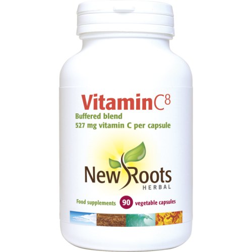 New Roots Herbal Vitamine C8 90 Kapseln