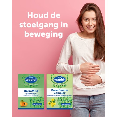 Wapiti DarmMild en Darmfunctie Complex 60+60 tablets