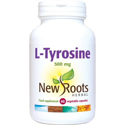 New Roots Herbal L-Tyrosine 500 mg 60 Kapseln