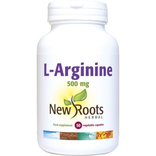 New Roots Herbal L-Arginine 500 mg 50 Kapseln