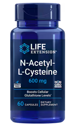Life Extension N-Acetyl-L-Cysteine 600 mg 60 Kapseln