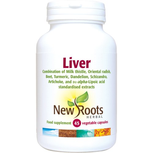 New Roots Herbal Liver 45 Kapseln