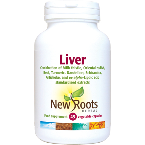 45 capsules New Roots Herbal Liver