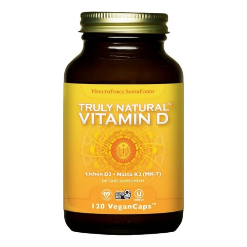 120 vegacaps HealthForce Truly Natural Vitamin D