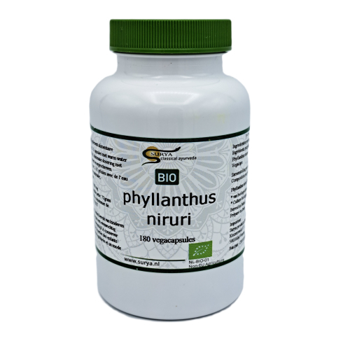 180 Kapseln Surya Phyllanthus Niruri Biologisch