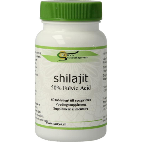 60 tabletten Surya Shilajit