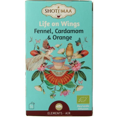 Shoti Maa Thee Air Life On Wings Biologisch 16 pieces