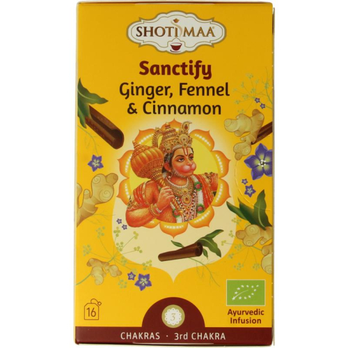 16 stuks Shoti Maa Thee Sanctify Biologisch