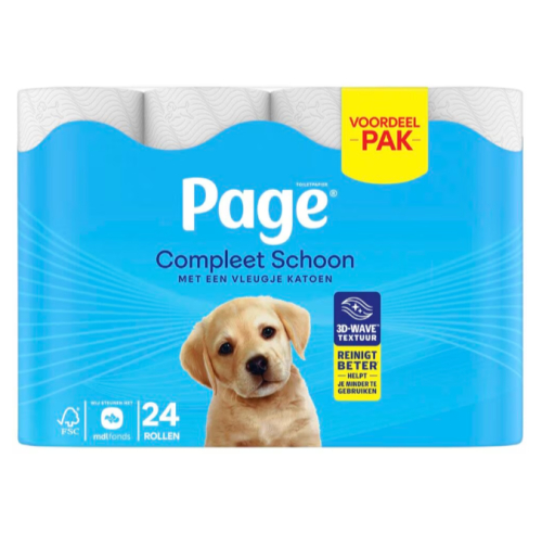 Page Toiletpapier Compleet Schoon Voordeelpak 24 Stücke