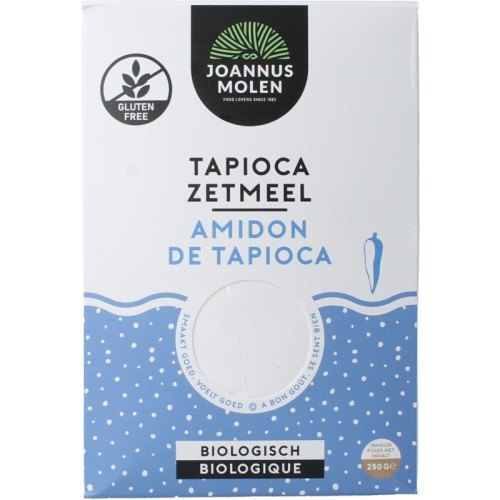 Joannusmolen Tapioca Zetmeel Biologisch 250 Gramm