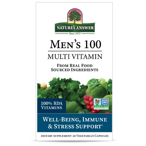 Natures Answer Men's 100 Multi Vitamine 60 Kapseln