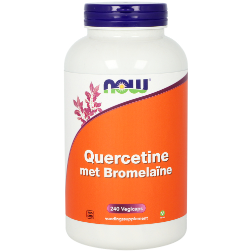 240 Vegicaps NOW Quercetine met Bromelaine