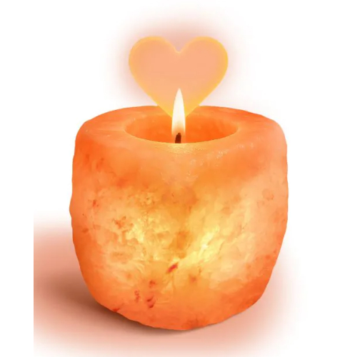 Lucovitaal Zoutsteen Puur Himalaya Waxinelicht 1 Stücke