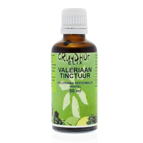 De Cruydhof - Natura Sanat Valeriana Officinalis Wortel - Valeriaan Tinctuur 50 Ml