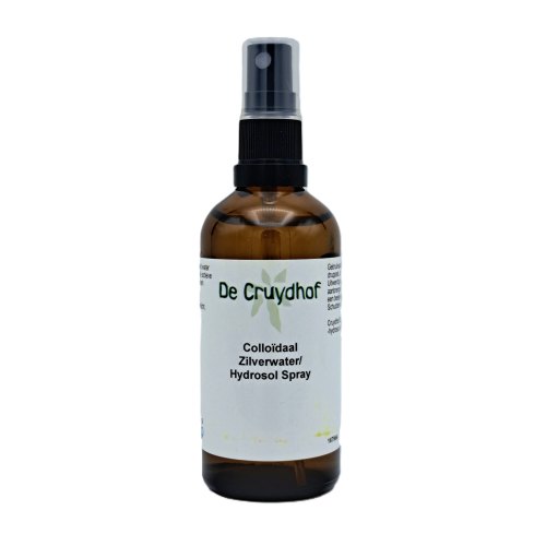 De Cruydhof Colloidaal Zilverwater Spray Hydrosol 100 Ml