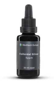 Meditech Colloïdaal Nano Zilver Pipet 5 ppm 30 ml
