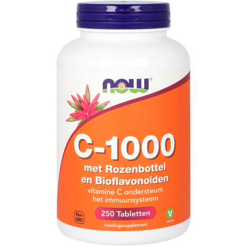  NOW C-1000 met Rozenbottel en Bioflavonoiden