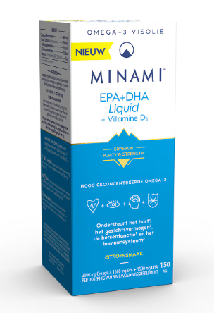 100 ml Minami Nutrition EPA + DHA Liquid + Vitamine D3