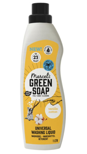 Marcel's Green Soap Wasmiddel Vanille & Katoen 1000 Ml