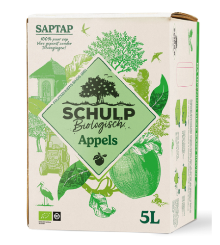 Schulp Saptap Appels Biologisch 5000 Ml
