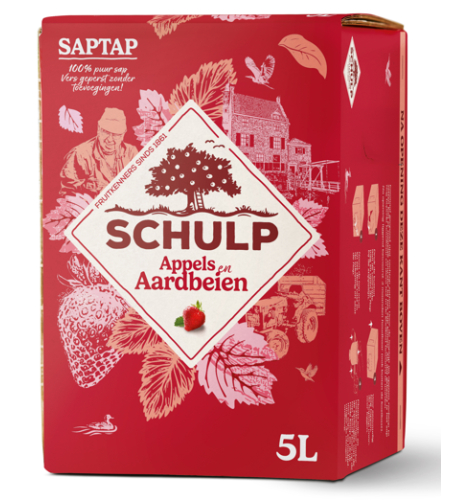 Schulp Saptap Appels & Aardbeien 5000 Ml