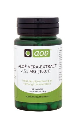 AOV Aloe Vera Extract 450mg 60 Kapseln