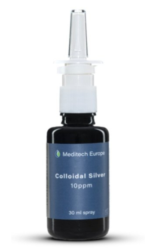 Meditech Colloïdaal Ionic Zilver 10 ppm Spray 30 Ml