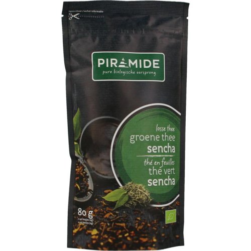Piramide Groene Thee Sencha Biologisch 80 Gramm