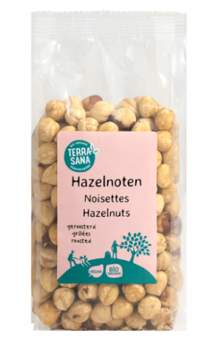 Terrasana Hazelnoten Geroosterd Biologisch 250 Gramm