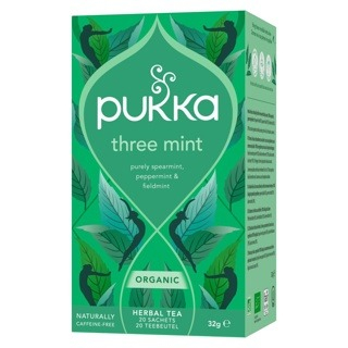 Pukka Thee Three Mint Biologisch 20 pieces