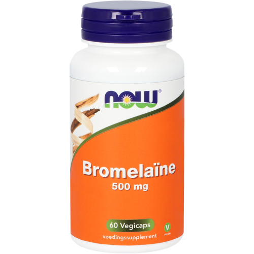 60 Vegicaps NOW Bromelaine 500 mg