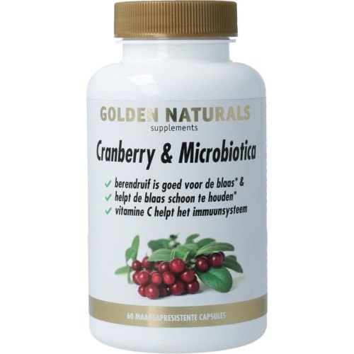 Golden Naturals Cranberry & Microbiotica 60 Kapseln