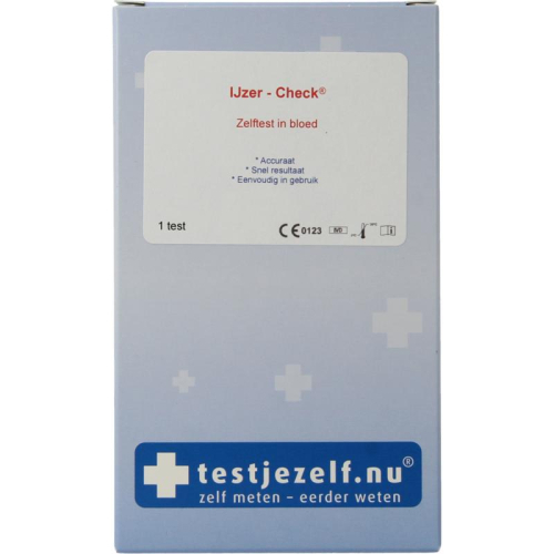 1 Test Testjezelf.nu IJzer Check Zelfzest