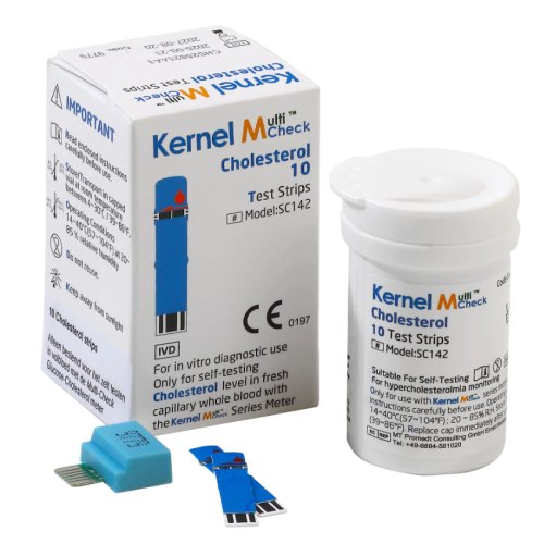 10 Stücke Testjezelf.nu Multicheck Cholesterol Teststrips