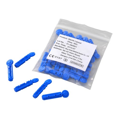 25 pieces Testjezelf.nu Multicheck Lancetten