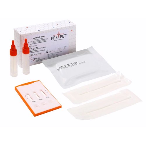 Testjezelf.nu Parvo & Corona & Giardia Test Kat & Hond 2 self tests