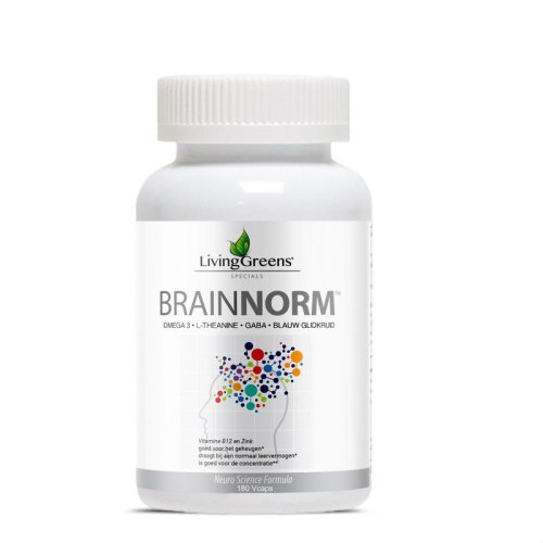180 capsules LivingGreens Brainnorm 1