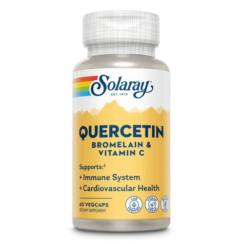 60 capsules Solaray Quercetin, Bromelain & Vitamin C