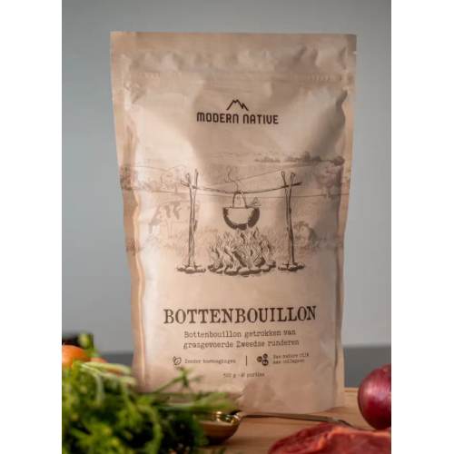 500 gram Modern Native Bottenbouillon & Opschuimer