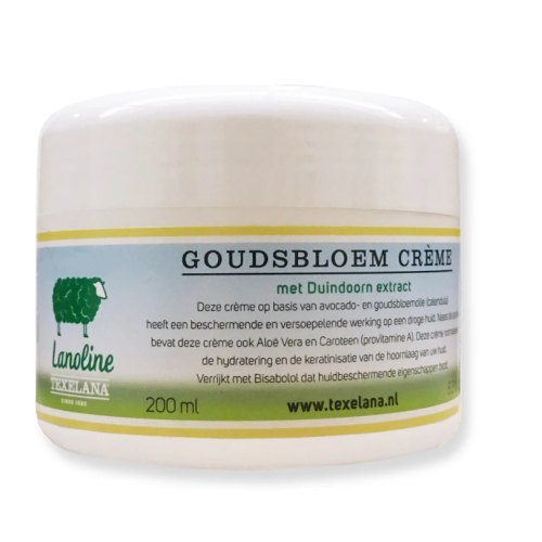 Texelana Goudsbloem Crème met Duindoorn  200 Ml