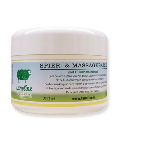 Texelana Spier-en Massagebalsem met Duindoorn 200 Ml