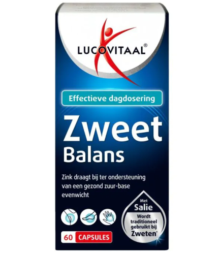 60 capsules Lucovitaal Zweet Balans
