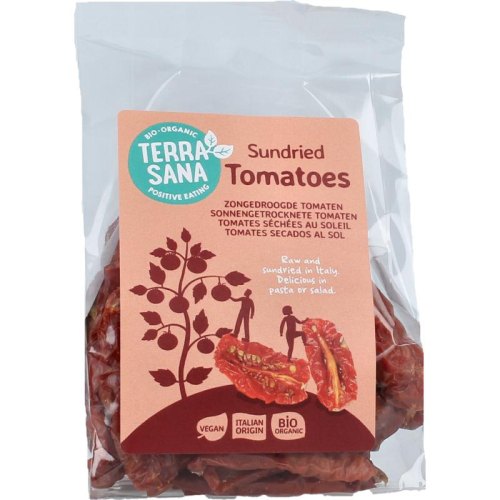Terrasana Tomaten Zongedroogd Biologisch 100 Gramm