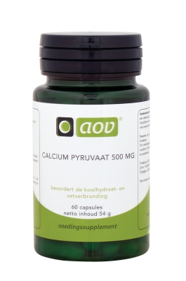 AOV Calcium Pyruvaat 500mg 60 capsules