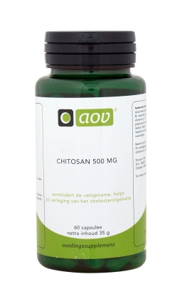 AOV Chitosan 500mg 60 capsules