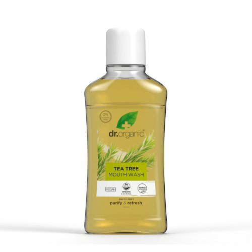 500 ml Dr. Organic Tea Tree Mouthwash